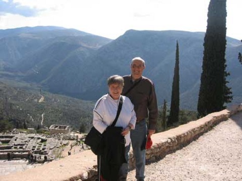 Mike & Candy at Delphi