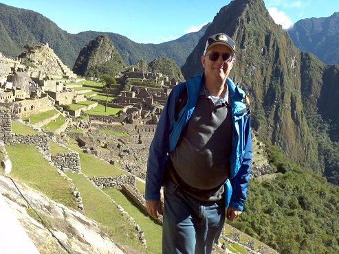 Peru - Mike at Machu Picchu